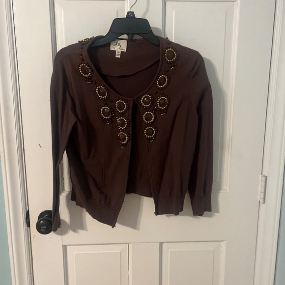 Milly Beaded Cardigan - Picture 1 of 9